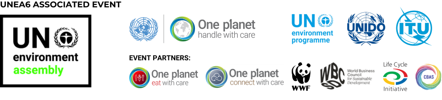 An outline of partner logos including UNEP